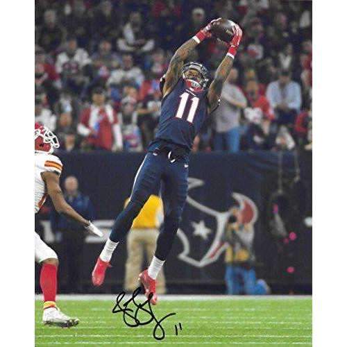 Jaelen Strong Houston Texans, ASU, Signed, Autographed, 8X10 Photo, a COA with the Proof Photo of Jaelen Signing Will Be Included