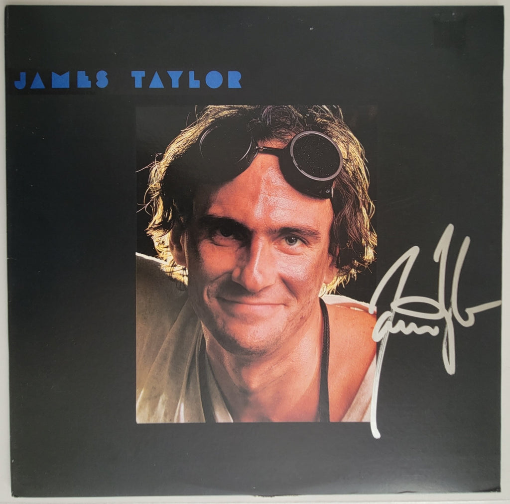 James Taylor signed autographed Dad Loves His Work album COA exact proof STAR