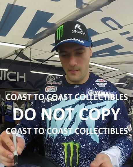 Cooper Webb, Supercross, Motocross, Freestyle Motocross, Signed, Autographed, 8X10 Photo, a COA with the Proof Photo of Cooper Signing Will Be Included)