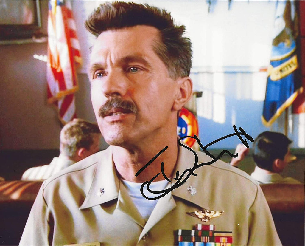 Tom Skerritt actor signed autographed Viper Top Gun 8x10 photo COA- STAR