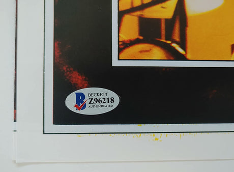Nick Mason signed Pink Floyd 20x30 Poster Proof Beckett COA autographed STAR