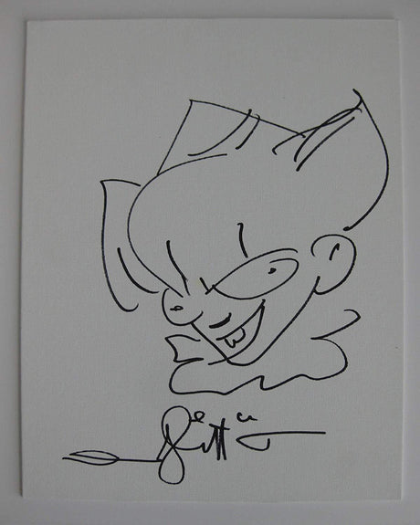 Andres Andy Muschietti signed, autographed 11x14 original sketch,exact Proof COA STAR