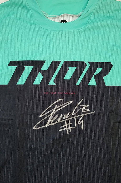 Dylan Ferrandis Supercross Motocross signed Thor Jersey COA proof autographed