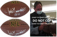 Jack Youngblood LA Rams signed NFL football proof COA autographed