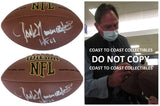 Jack Youngblood LA Rams signed NFL football proof COA autographed