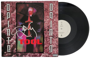 Danny Carey Drummer signed Tool Opiate album Vinyl COA exact proof autographed