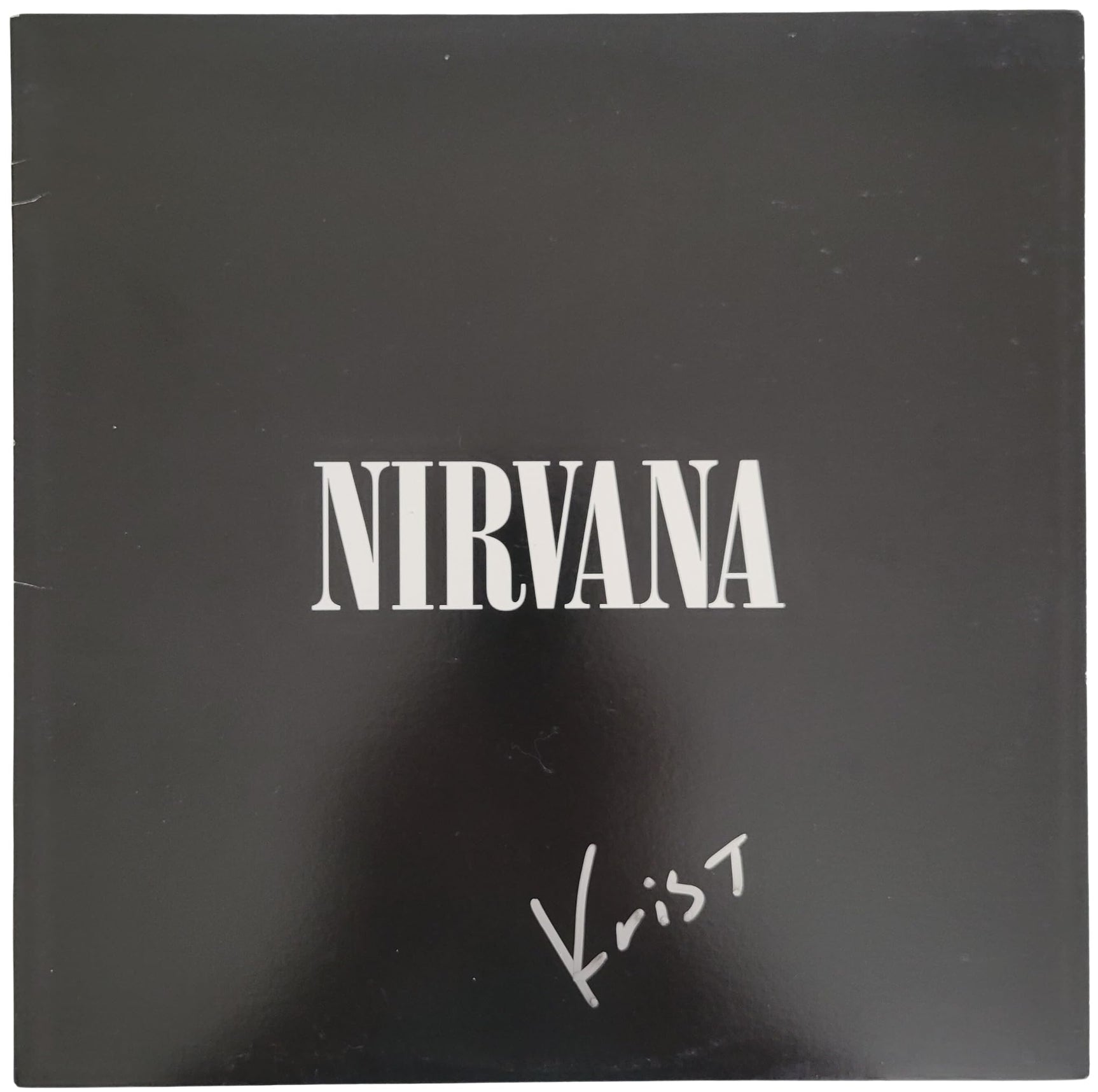 Krist Novoselic signed Nirvana album vinyl Record proof COA autographed STAR