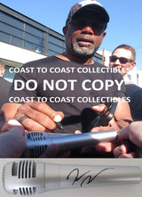 Darius Rucker Hootie & Blowfish singer signed microphone mic COA exact Proof STAR