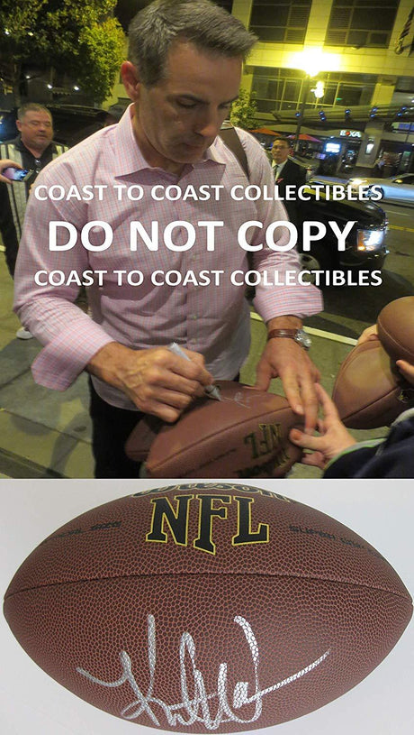 Kurt Warner,St Louis Rams,Arizona Cardinals,signed,autographed,football,proof COA