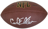 Carl Eller HOF Minnesota Vikings signed NFL football proof COA autographed