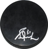 Grant Fuhr Oilers Kings Blues Flames signed Hockey Puck exact proof Beckett COA