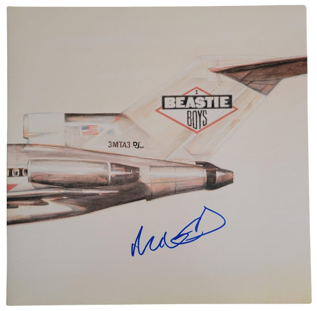 Mike Diamond signed Beastie Boys Licensed To Ill album vinyl Proof COA autograph STAR