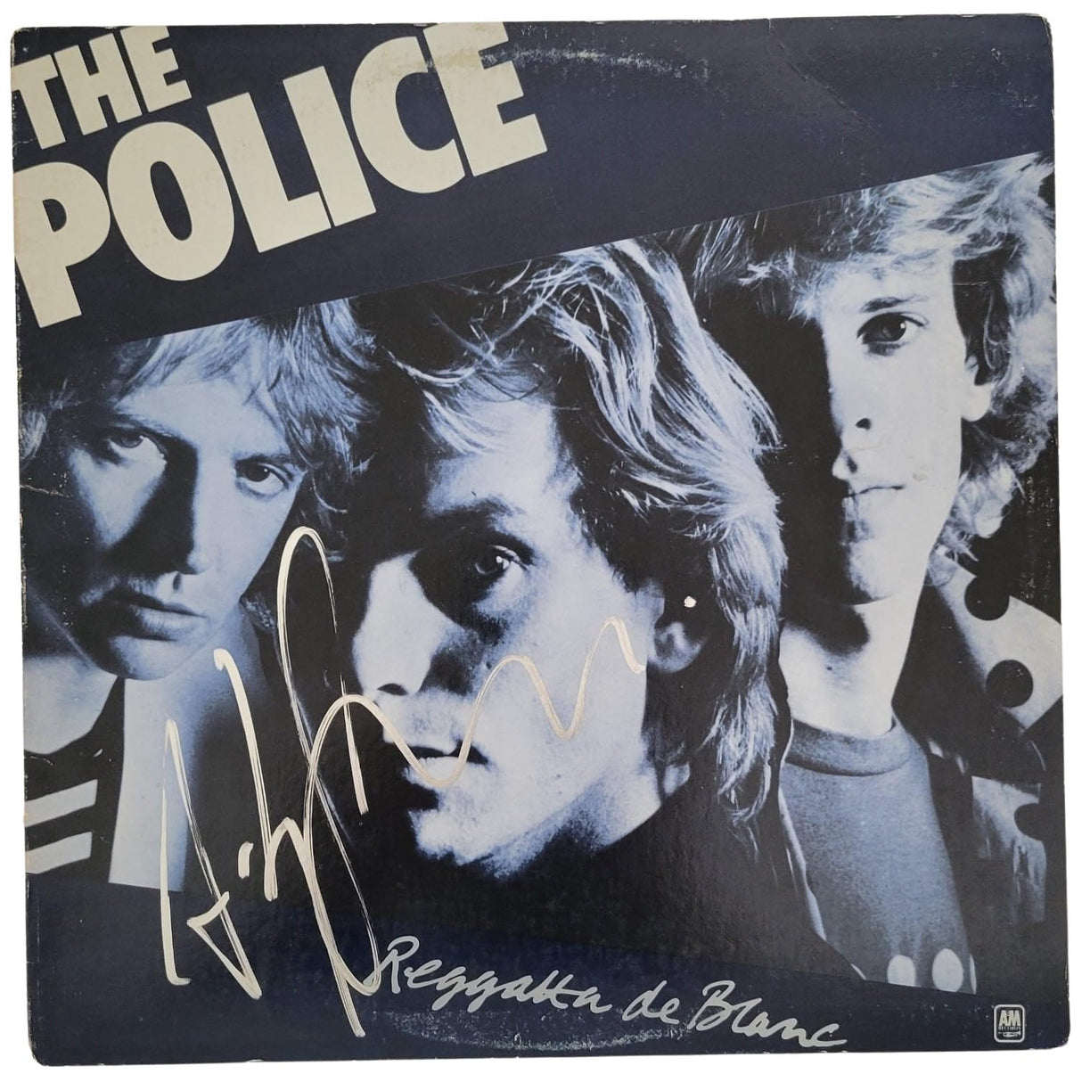Andy Summers Signed The Police Reggatta de Blanc Album COA Proof Autographed Vinyl