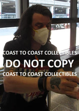 Rachel Bolan Skid Row Bassist signed autographed 8x10 photo proof Beckett COA. Star