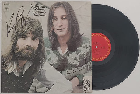 Kenny Loggins signed autographed Loggins and Messina album vinyl proof Beckett COA STAR