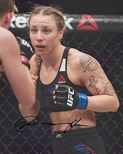 Nina Ansaroff Mixed Martial Artist signed autogrpahed UFC 8x10 photo COA proof