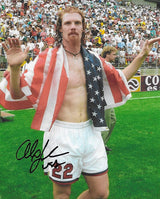 Alexi Lalas USA National team signed autographed soccer 8x10 photo proof COA.