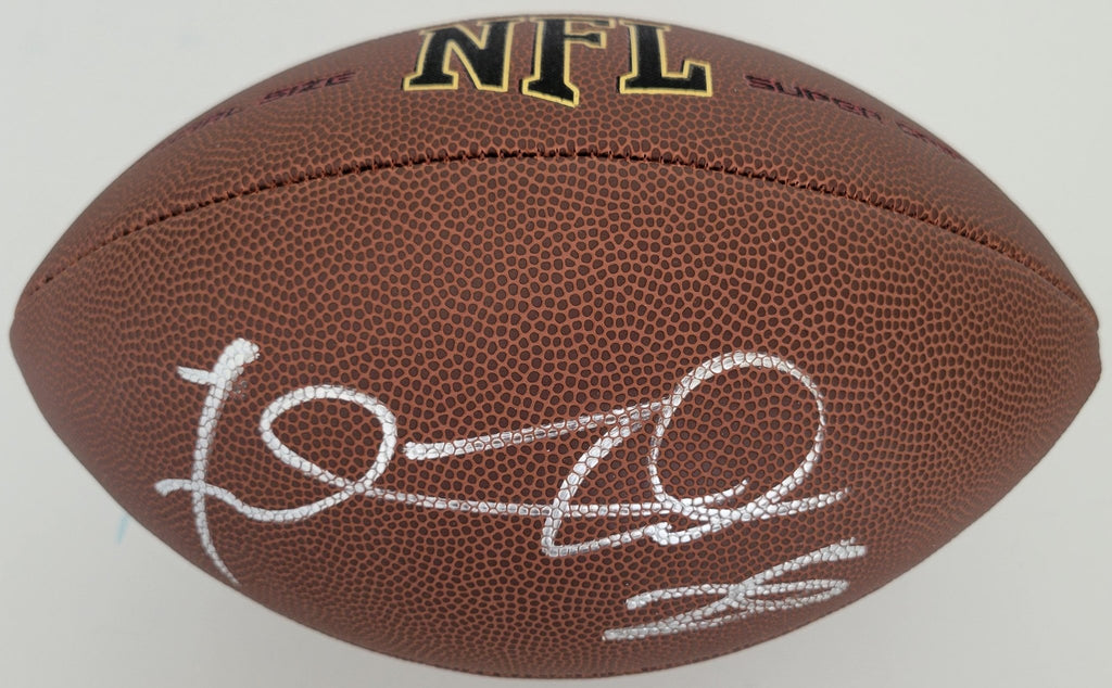 Fred Taylor Jacksonville Jaguars Gators signed NFL football COA proof autograph