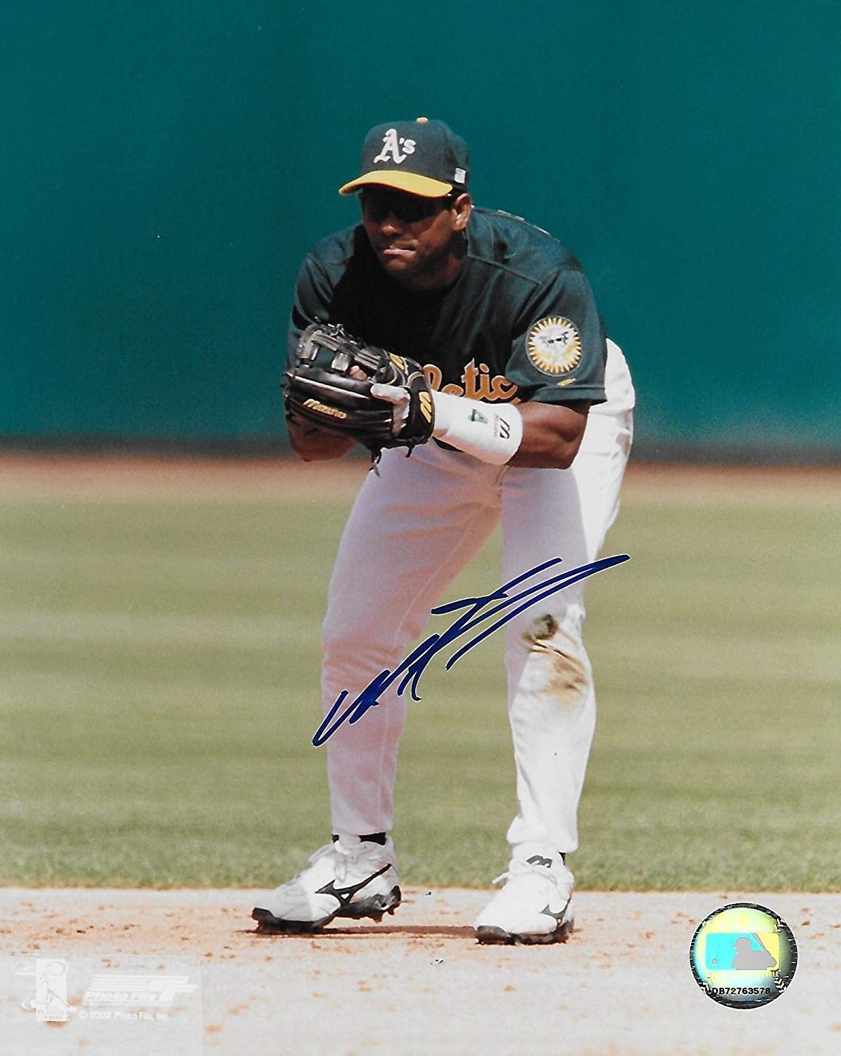 Miguel Tejada Oakland A's signed autographed 8x10 Photo. COA