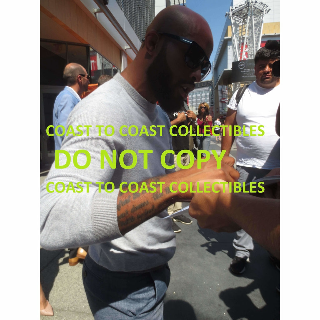 Demetrious Johnson, Mixed Martial Artist, MMA, Signed, Autogrpahed, UFC, 8X10 Photo, a COA with the Proof Photo of Demetrious Signing Will Be Included.,