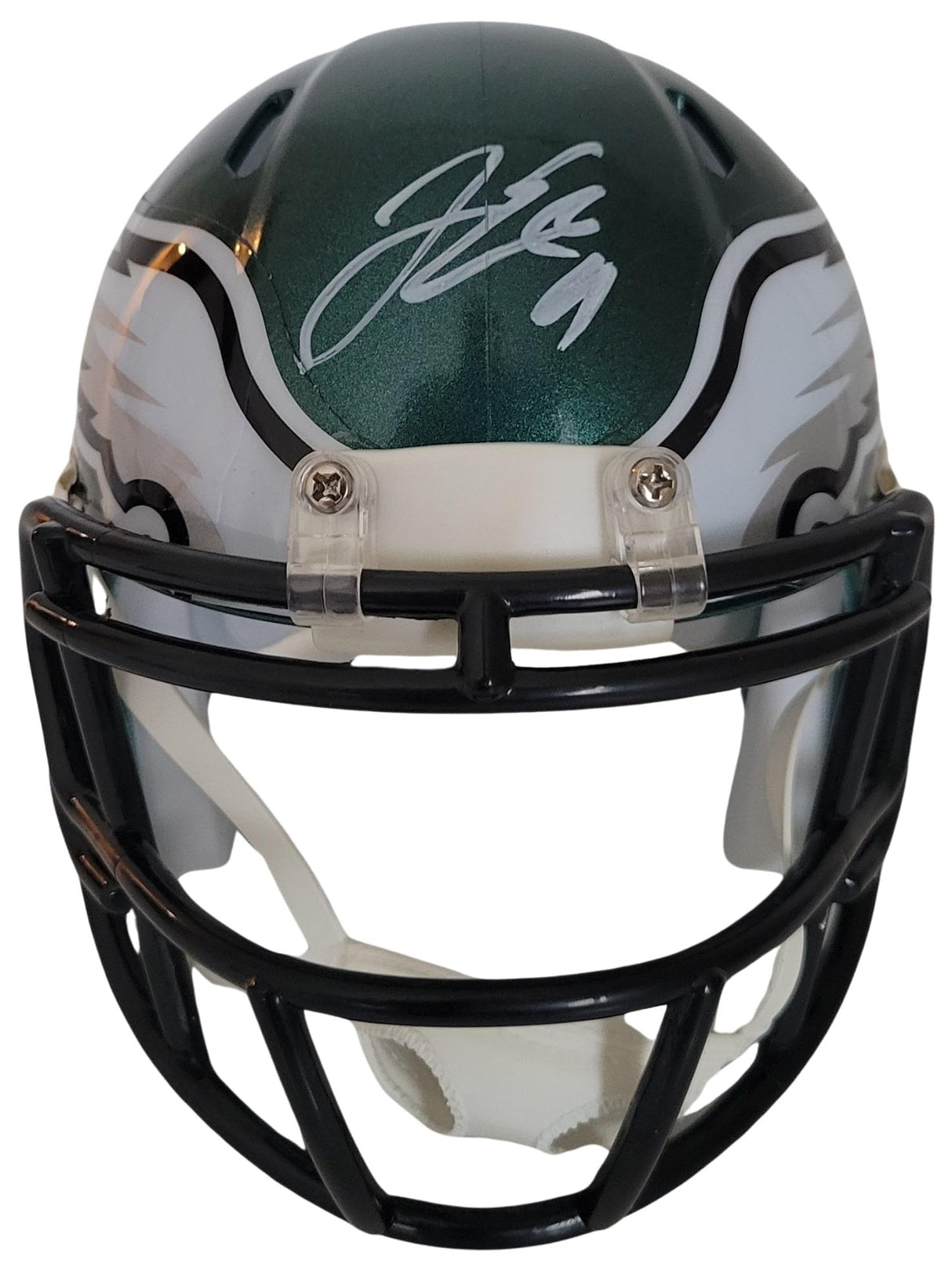 Jake Elliott Signed Philadelphia Eagles Mini Football Helmet Proof COA Autographed