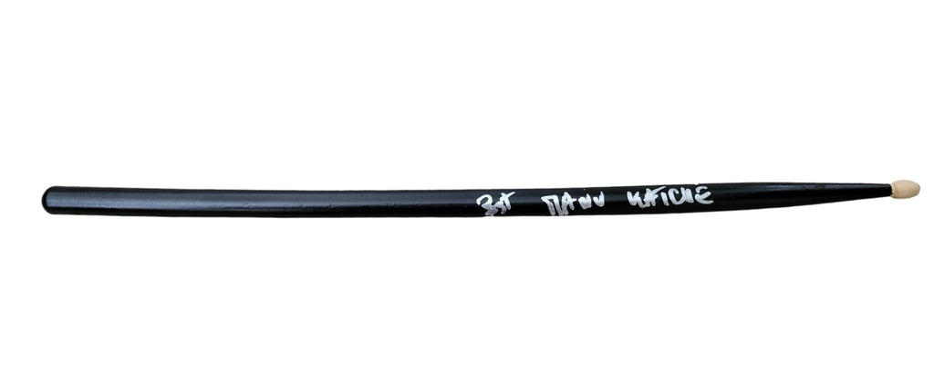 Manu Katche Signed Autographed Drumstick COA Proof Sing & Peter Gabriel Drummer