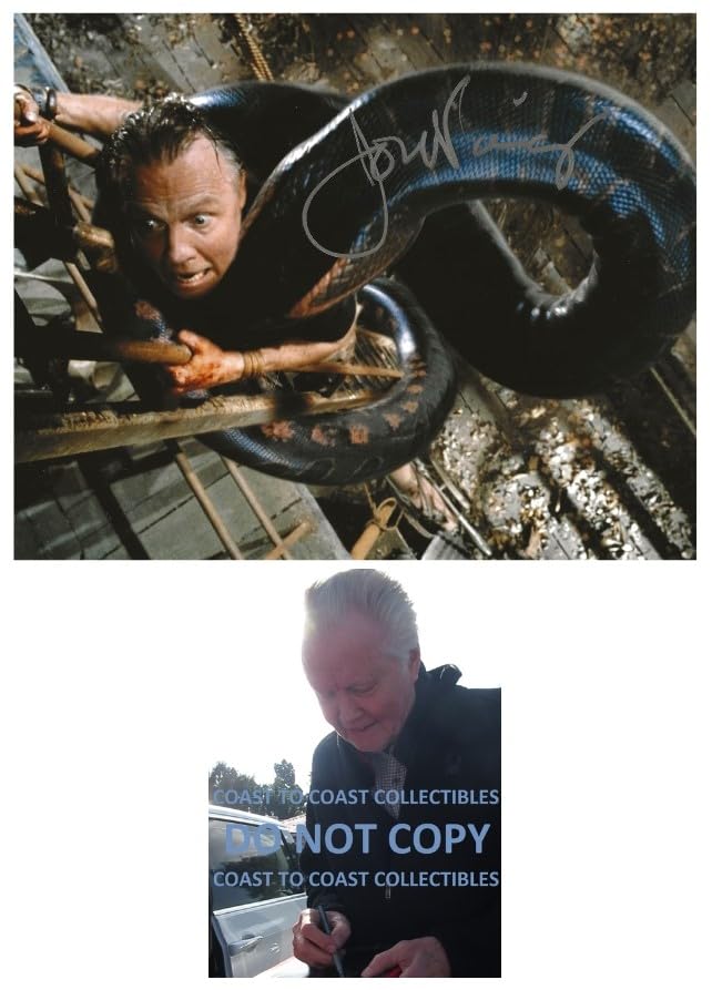 Jon Voight Signed Anaconda 8x10 Photo Proof COA Autographed. STAR