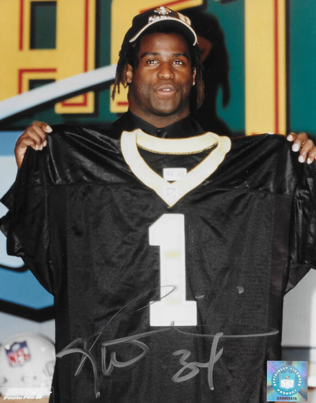 Ricky Williams signed New Orleans Saints football 8x10 photo COA proof Autographed