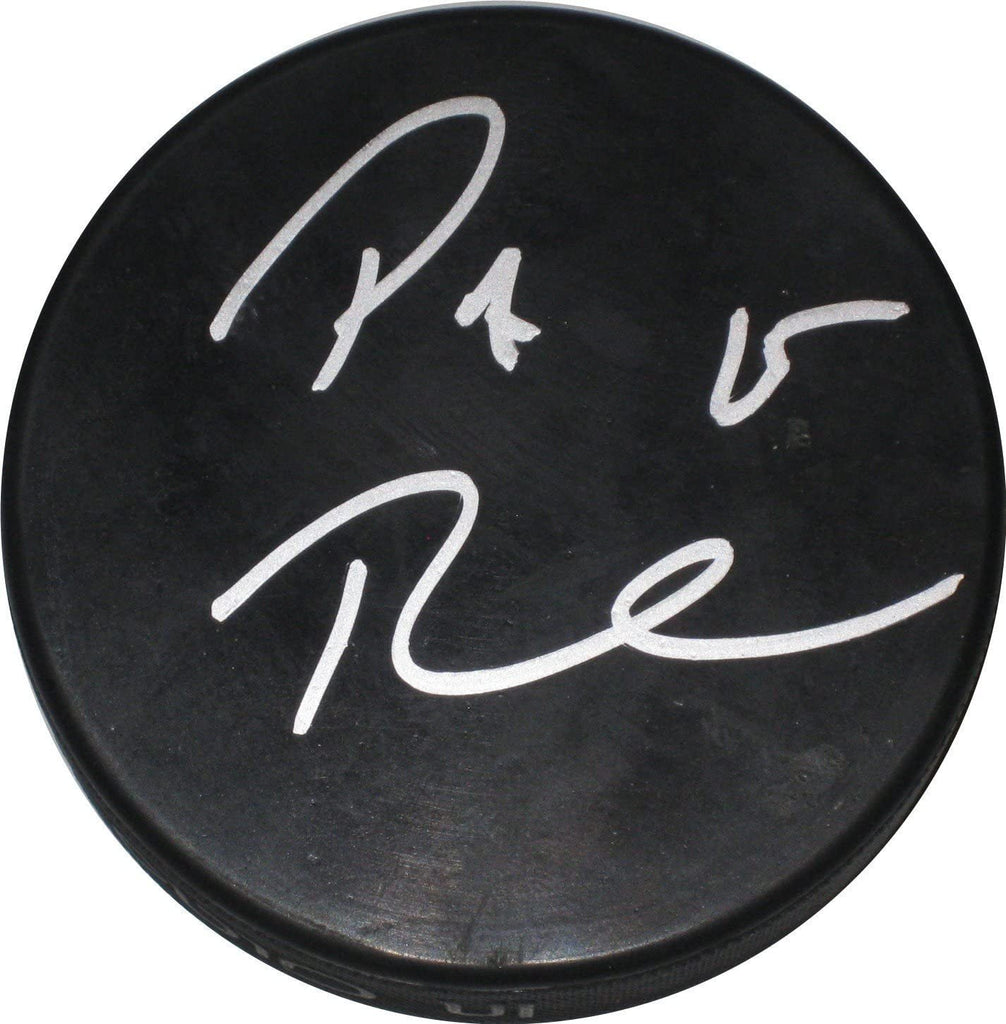 PA Parenteau Ducks,Blackhawks,Rangers signed,autographed Hockey Puck,COA proof