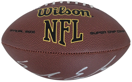 Emeka Egbuka Ohio State Buckeyes Signed NFL Football proof COA autographed