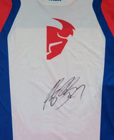 Aaron Plessinger Supercross Motocross signed Thor Jersey COA proof, autographed.