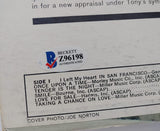 Tony Bennett signed I left my heart in SF album vinyl record proof Beckett COA autograph STAR