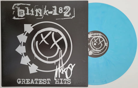 Mark Hoppus signed Blink 182 Greatest Hits album COA exact proof STAR autographed