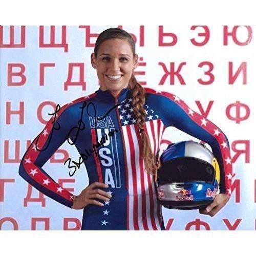 Lolo Jones, Track & Field, Bobsled,Olymics, USA, Signed, Autographed, Hockey 8x10 Photo, a Coa with the Proof Photo of Lolo Signing Will Be Included-