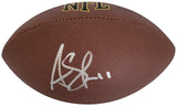 Alex Smith Signed Football Proof COA Autographed Washington Chiefs 49ers Utah