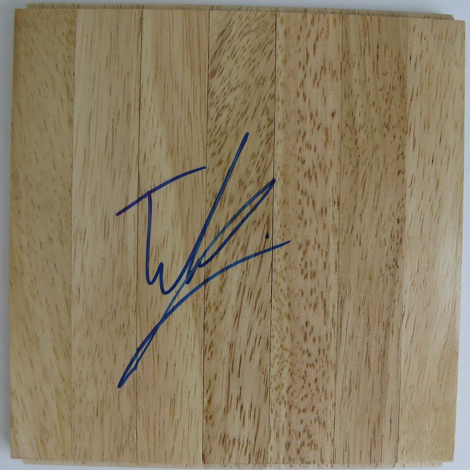 Hedo Turkoglu Sacramento Kings Magic signed basketball floorboard COA