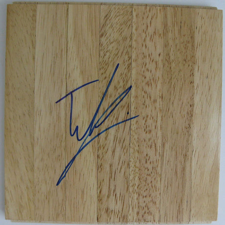 Hedo Turkoglu Sacramento Kings Magic signed basketball floorboard COA