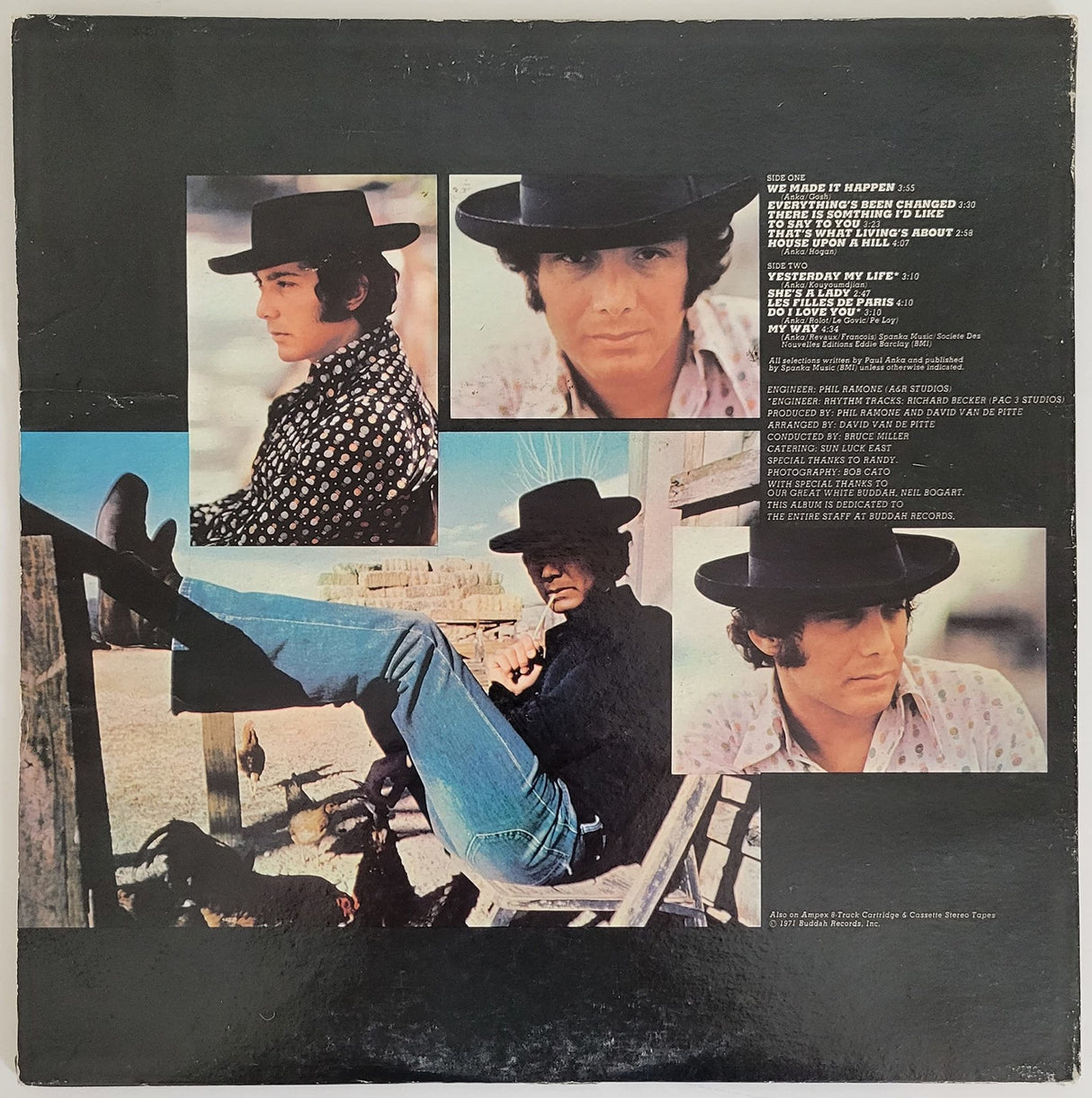 Paul Anka signed album vinyl record COA exact proof autographed STAR