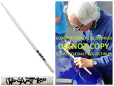 Alan Gratzer REO Speedwagon Drummer Signed Drumstick COA Proof Autographed.
