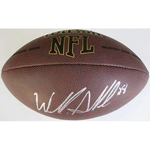 Wendall Smallwood, Philadelphia Eagles, West Virginia, Signed, Autographed, NFL Football, a COA with the Proof Photo of Wendall Signing Will Be Included