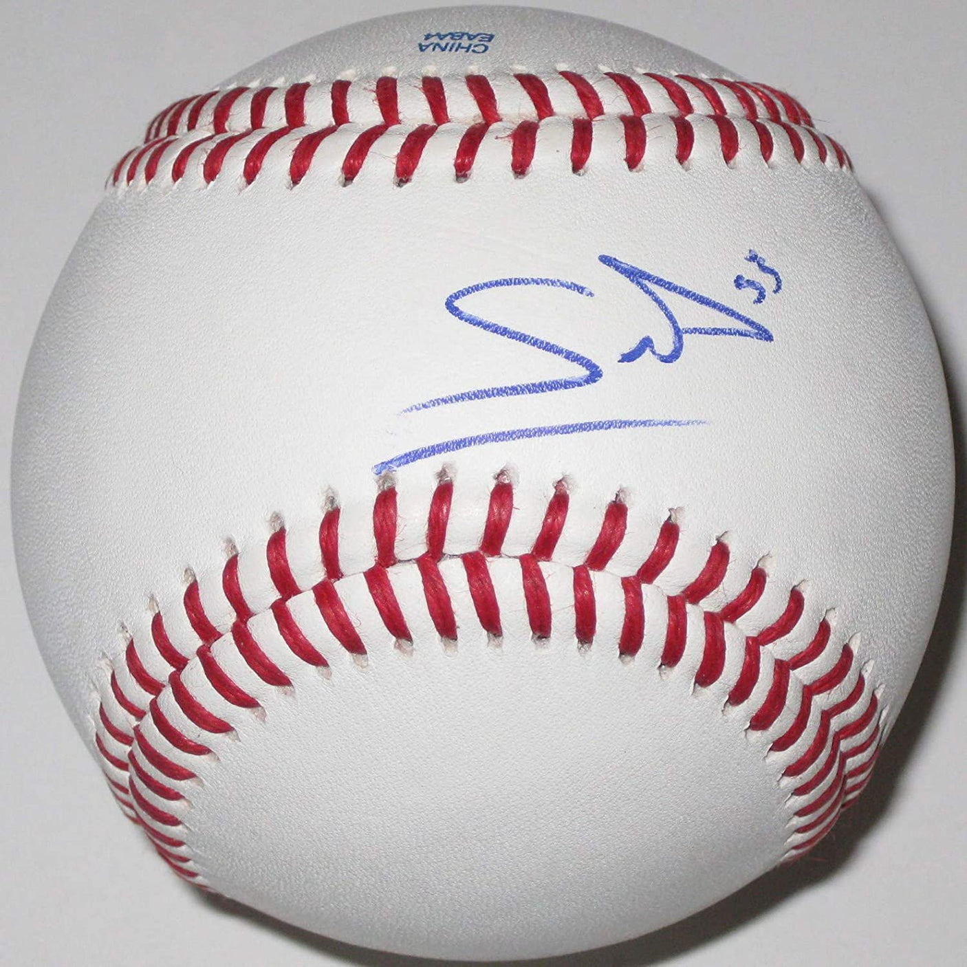 Sean Manaea Oakland Athletics A's signed autographed baseball COA exact proof
