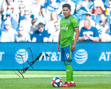 Raul Ruidiaz signed Seattle Sounders soccer 8x10 photo COA proof