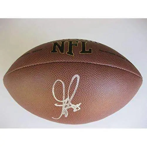 Greg Jennings, Miami Dophins, Minnesota Vikings, Green Bay Packers, Signed, Autographed, NFL Football, a COA with the Proof Photo of Greg Signing Will Be Included
