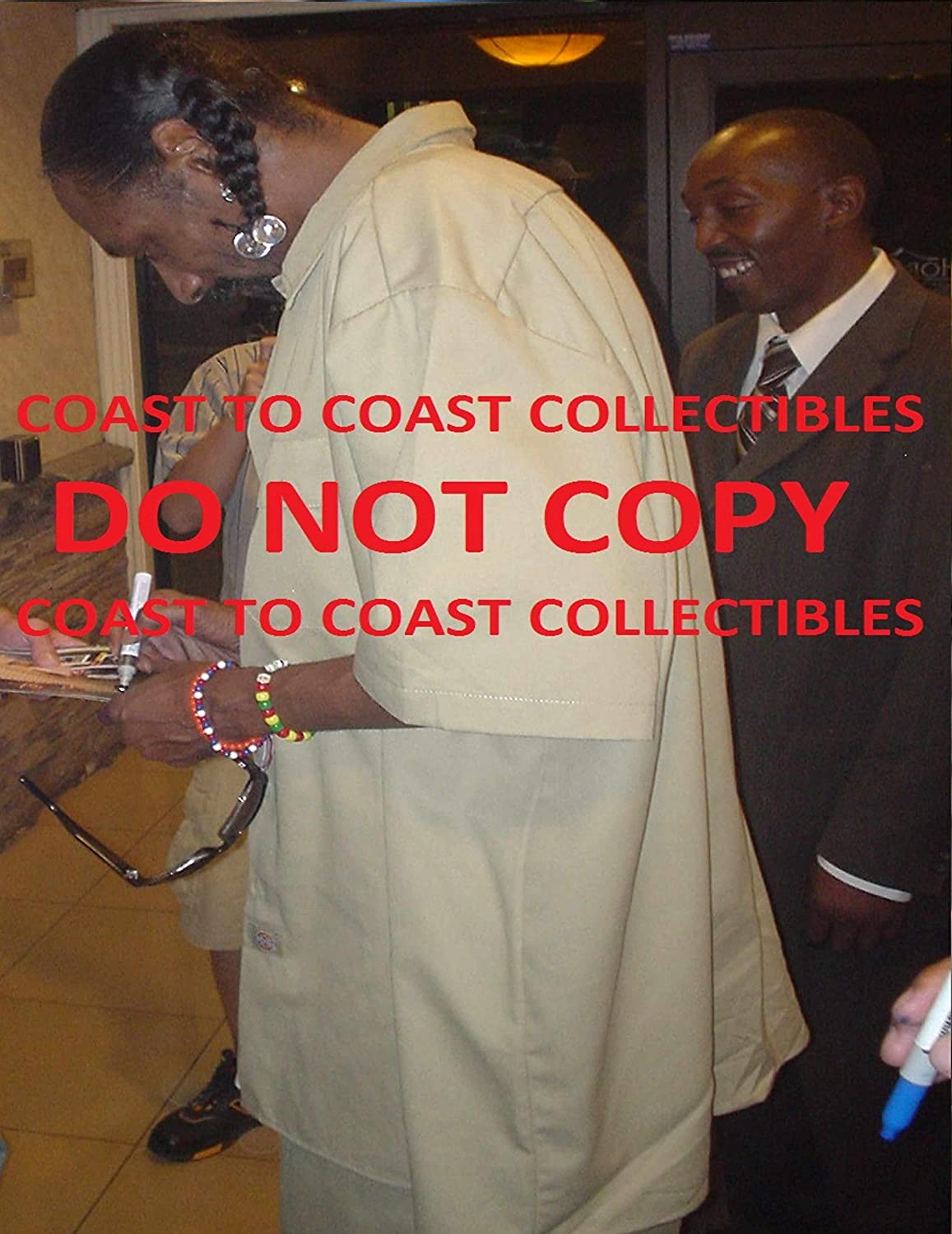 Snoop Dogg American rapper signed autographed 8x10 photo COA STAR