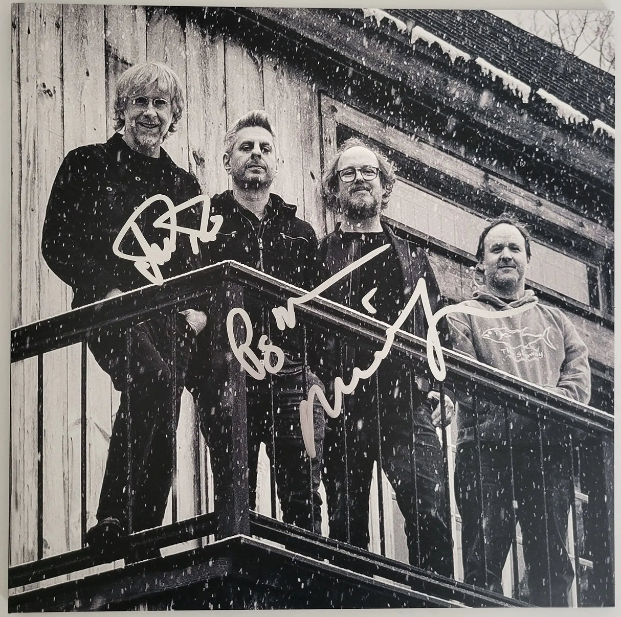 Trey Anastasio Mike Gordon signed Phish Sigma Oasis album vinyl record COA proof STAR