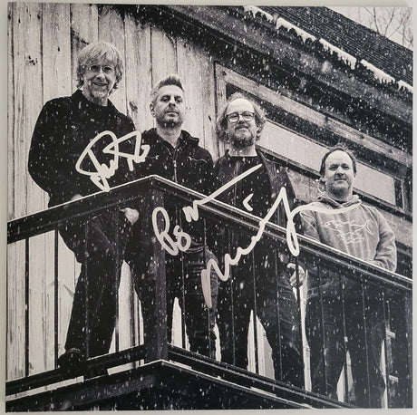 Trey Anastasio Mike Gordon signed Phish Sigma Oasis album vinyl record COA proof STAR