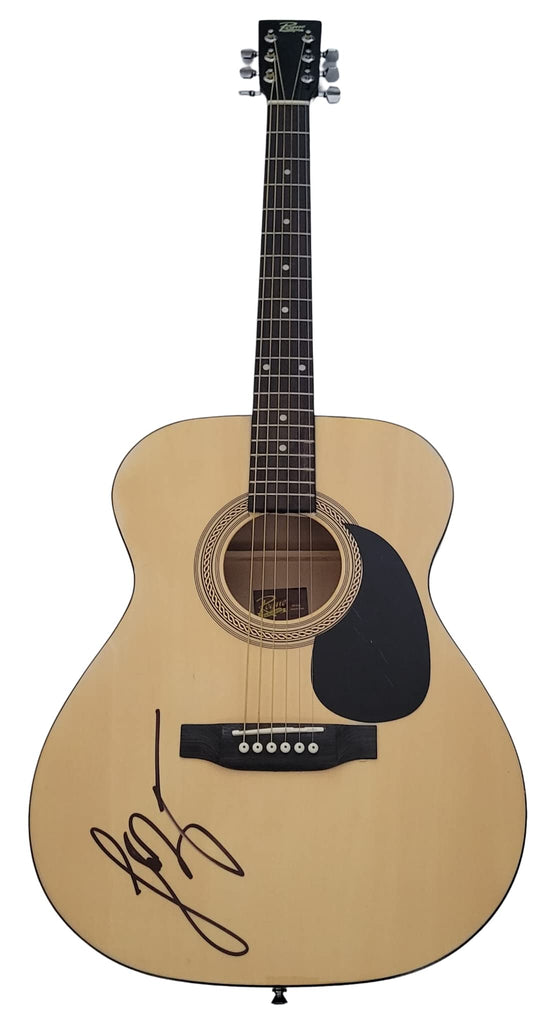 Luke Bryan country music star signed acoustic guitar COA exact proof star autographed