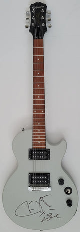 Carlos Santana signed Epiphone Les Paul guitar exact proof COA autographed star Rare.