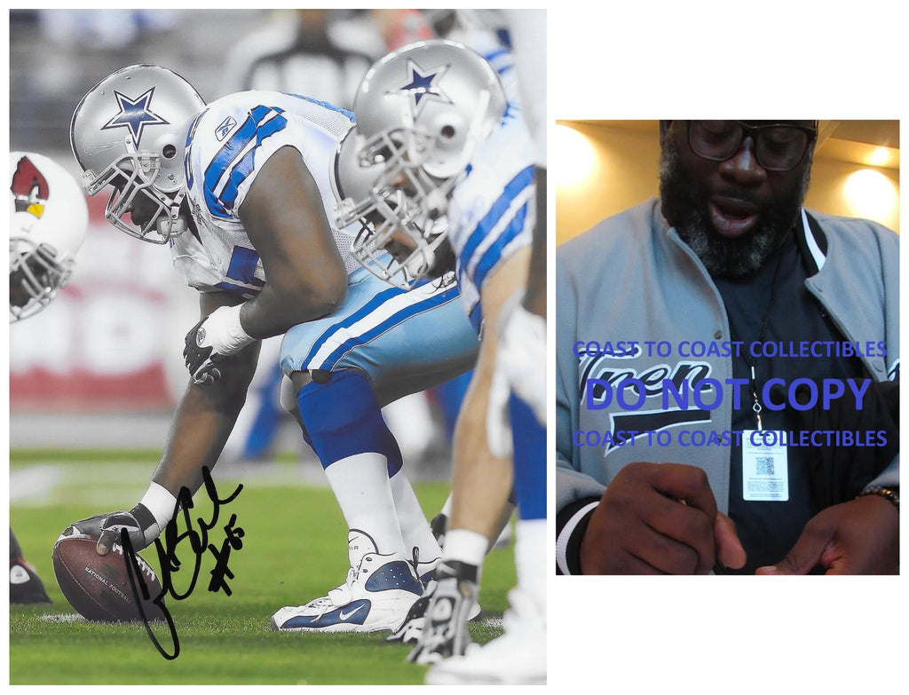 Andre Gurode Signed 8x10 Photo COA Proof Dallas Cowboys Football Autographed.