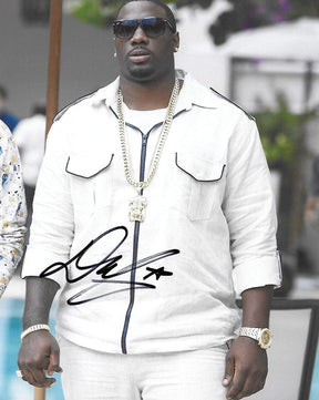 Donovan Carter Actor signed autographed, Ballers 8x10 photo,proof COA star